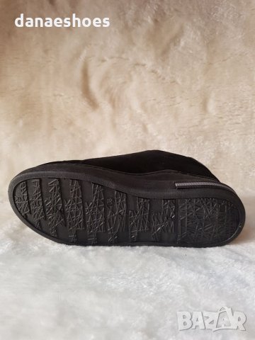 Спортни обувки от велур със змийска кожа, снимка 4 - Дамски ежедневни обувки - 26969798