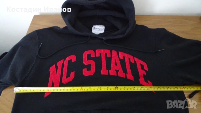Champion NC State суичър размер S, снимка 6 - Суичъри - 53523857