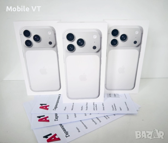 НОВ! iPhone 17 Pro 256GB Silver 2г.ГАРАНЦИЯ!, снимка 3 - Apple iPhone - 52857894