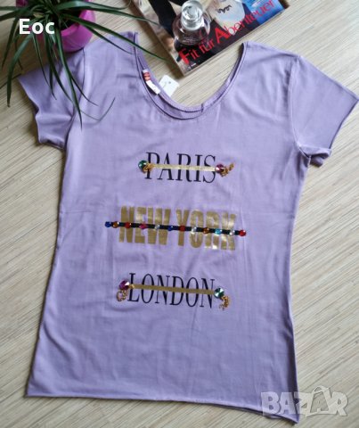 Стилни блузки, снимка 4 - Тениски - 28305759