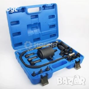 НОВ Комплект Пневматичен обратен чук за вадене на дюзи с включени вложки и адаптери за M8, M10, M12,
