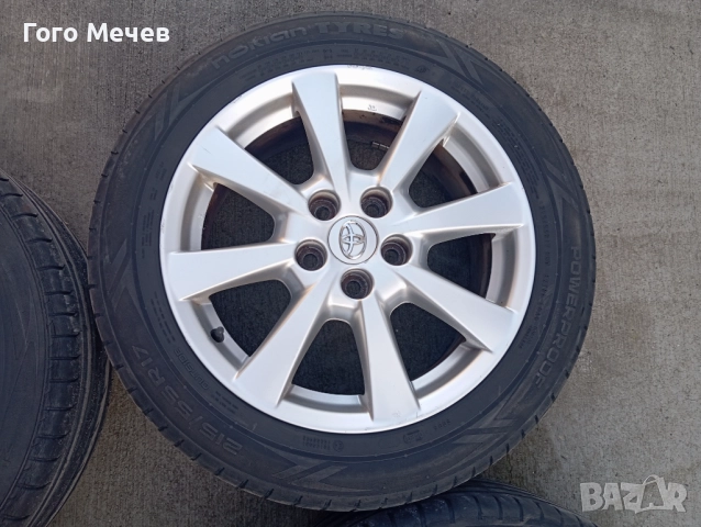 Джанти за тойота, снимка 5 - Гуми и джанти - 52848620