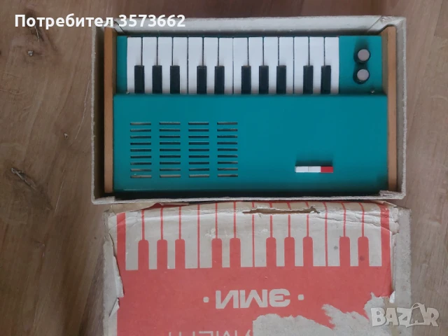 Малък електронен клавир"ЕМИ", снимка 1