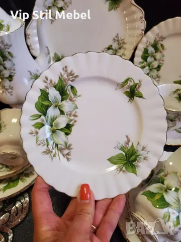 Сервиз за кафе Royal Albert Trillium , снимка 13 - Сервизи - 48295527