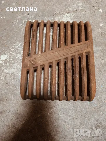 чугунена табела решетка, снимка 3 - Други - 48628815