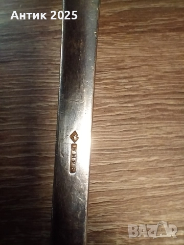 Лъжица за сервиране (половник) WMF, посребрена, Германия, снимка 4 - Антикварни и старинни предмети - 52243042