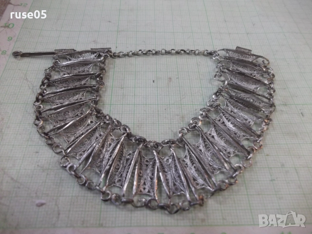 Верижка сребърна филигранна, снимка 7 - Други - 52188081