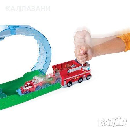 Комплект за игра Paw Patrol True Metal Ultimate Fire Rescue Set - MARSHALL, снимка 5 - Коли, камиони, мотори, писти - 38680672