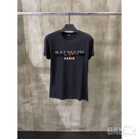 👕 Balmain Paris – Оригинална мъжка тениска, снимка 2 - Тениски - 50954663
