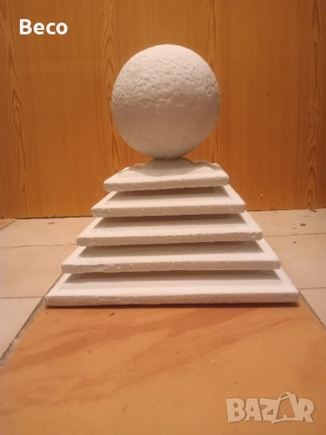 декорация от стиропор 