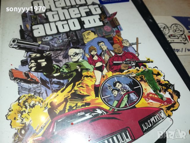 GRAND THEFT AUTO III GAME PS2 ВНОС GERMANY 0302242000, снимка 3 - Игри за PlayStation - 44118117