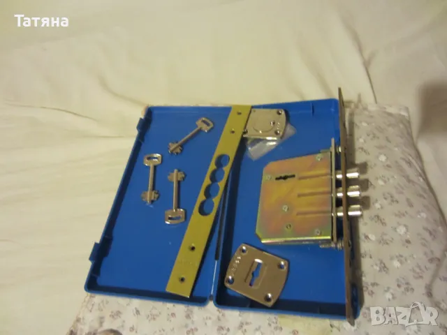 брави с 3бр ключа нови;вътрешна заключалка/СИНДЖИР/, снимка 5 - Други стоки за дома - 22122827