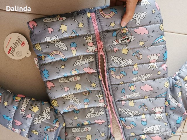 Олекотено детско якенце , снимка 4 - Бебешки якета и елеци - 38497095