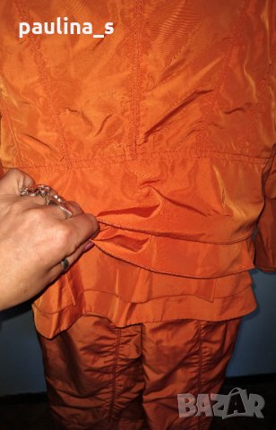 Betty Barclay / Дизайнерски костюм за повод в цвят Портокал / голям размер , снимка 4 - Костюми - 28259995