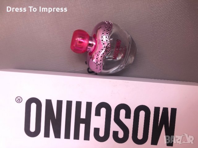 Празно шише от парфюм Moschino pink, снимка 1 - Дамски парфюми - 27611674