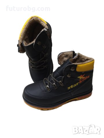 Боти за момче с подплата  , водоустойчиви, снимка 3 - Детски боти и ботуши - 34665303