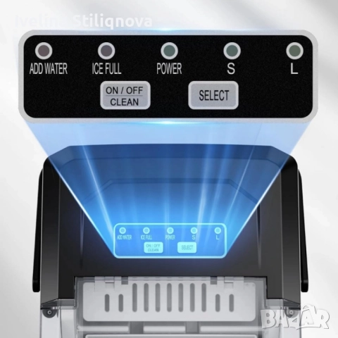 Машина за лед Silonn SLIM21B, снимка 1
