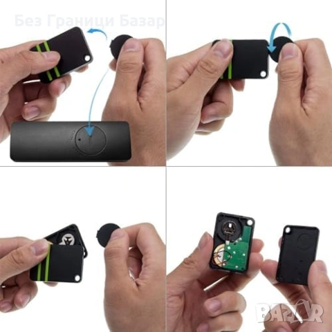 Нов Key Finder Безжичен Локатор – 6 броя 100 ft, Силен Звук, Без Приложение за намиране на вещи, снимка 5 - Друга електроника - 53308158
