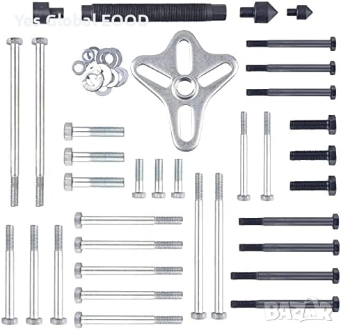 DAYUAN 46ч универсален скоба комплект 2/3 рамена, снимка 4 - Куфари с инструменти - 53440567