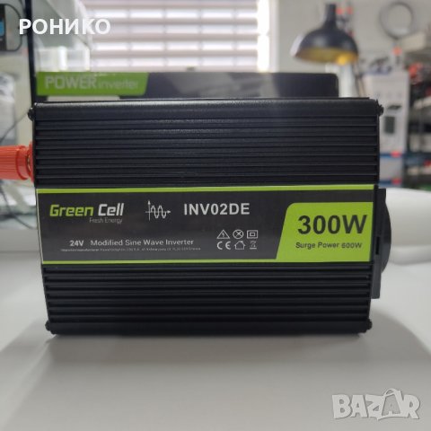Инвертор GREEN CELL 24V/300W, снимка 1