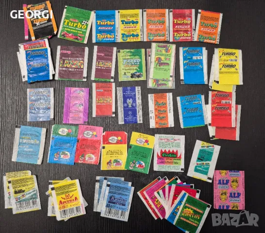 Опаковки от дъвки , снимка 1