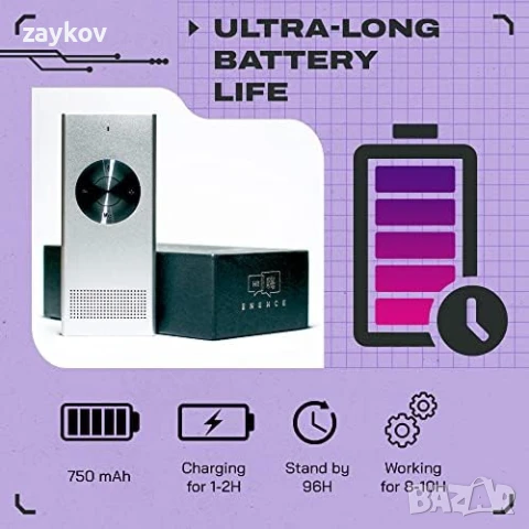 Muama Enence Muama Enence Instant Translator Преносим двупосочен преводач, снимка 6 - Друга електроника - 50502472