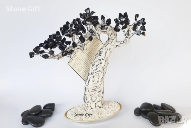 Дръвче Оникс, Подарък бижу, Подарък Стил, Подарък Момче, Подарък Мъж, Идея подарък Съпруг, снимка 5 - Други - 33094479