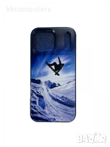 Калъф силикон Snowboard за iPhone 17 Pro 6.3 Баркод : 3132730