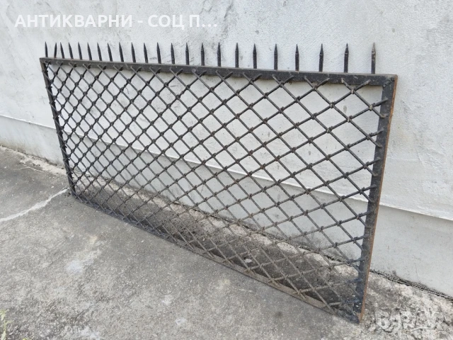Комплект 6 Броя Стари Ковани Панели, Стара Кована Ограда / 6 Броя / 10 Метра! , снимка 3 - Огради и мрежи - 50813631