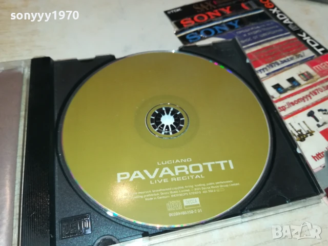 LUCIANO PAVAROTTI CD 2905250336, снимка 5 - CD дискове - 50465254