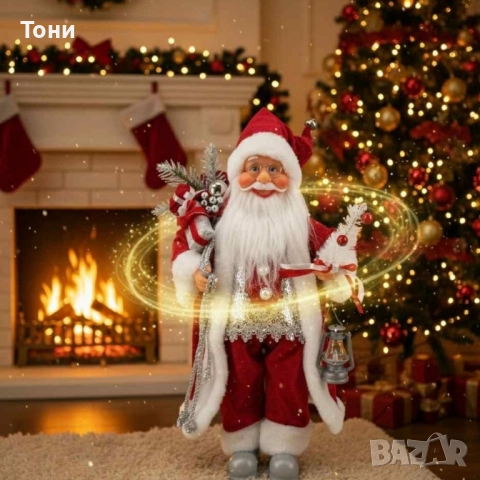 Коледна фигура Дядо Коледа – създай празнично настроение у дома!, снимка 6 - Декорация за дома - 52451061