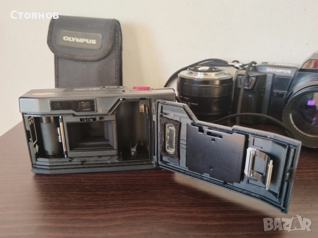 Фотоапарати OLYMPUS OM 707, Stylus Epic Zoom 80, TRIP MD Japan, снимка 18 - Фотоапарати - 33732481