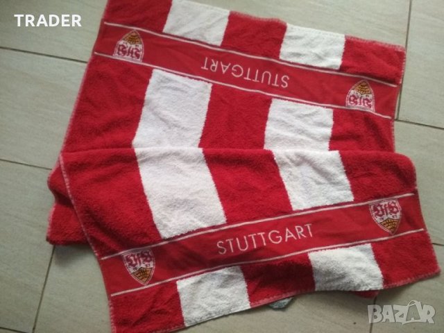 Щутгарт футболен клуб Stuttgart FC FAN CLUB екип  кърпа футболен сувенир хавлия , снимка 2 - Хавлиени кърпи - 34663838