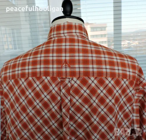 Schoffel - мъжка карирана риза за туризъм  с дълъг ръкав размер XL , снимка 8 - Ризи - 49781441