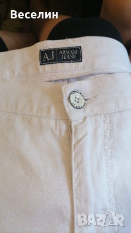 Armani, Ленен  панталон Армани, снимка 11 - Панталони - 37643340
