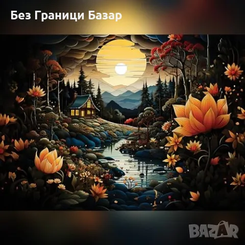 Нов Пъзел за възрастни 1000 части - Нощни Красавици декорация дом игра, снимка 6 - Пъзели - 47294625