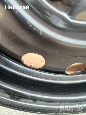 джанта 5х114.3 14цола, снимка 2 - Гуми и джанти - 50112211