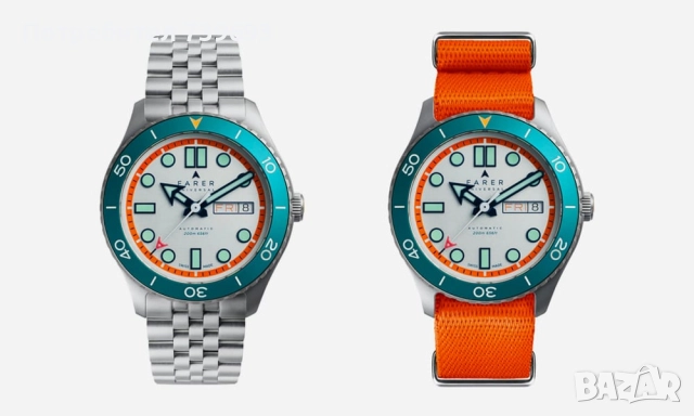 Автоматичен часовник Farer Aquamatic в цвят Thurso, снимка 8 - Мъжки - 52490044