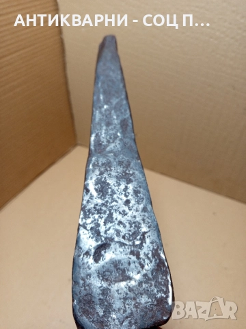 Стара Ръчно Кована Наковалня 2.300кг., снимка 6 - Антикварни и старинни предмети - 51726254