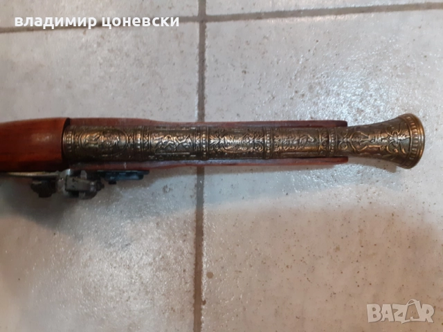 Красив кремъчен пистолет,пищов,оръжие, снимка 6 - Колекции - 52016188