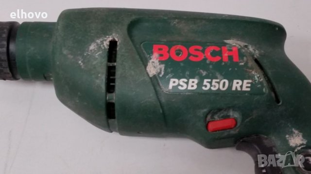 Бормашина ударна BOSCH PSB 550 RE, снимка 5 - Бормашини - 27400835