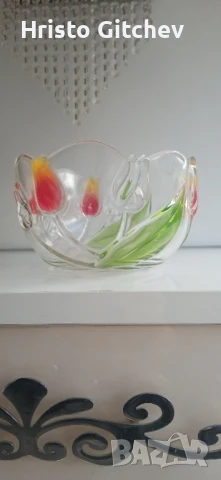 Купа от масивно стъкло 