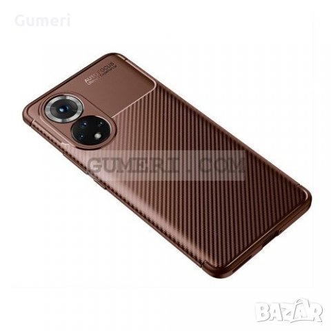 Huawei nova 9 Противоударен Силиконов Гръб Със Защита За Камерата -  Карбон, снимка 12 - Калъфи, кейсове - 34842614
