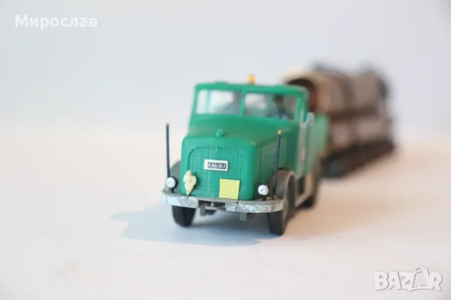 H0 1/87 KIBRI  KAELBLE TEЖКОТОВАРЕН ПРЕВОЗ РЕМАРКЕ МОДЕЛ КОЛИЧКА, снимка 5 - Колекции - 50362852