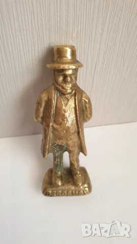 Бронзова фигура Lasse Gjutare Nora, снимка 9 - Антикварни и старинни предмети - 47391244