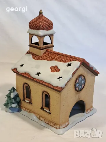 порцеланова коледна църква Goebel  6/6