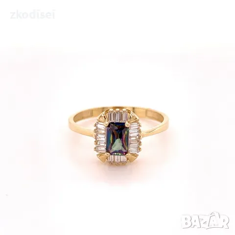 Златен дамски пръстен 1,77гр. 14кр. проба:585 модел:26600-4, снимка 1