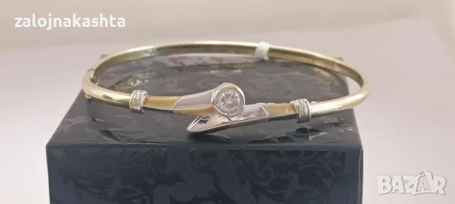 Златна гривна -6,55гр/14кр, снимка 6 - Гривни - 48320006