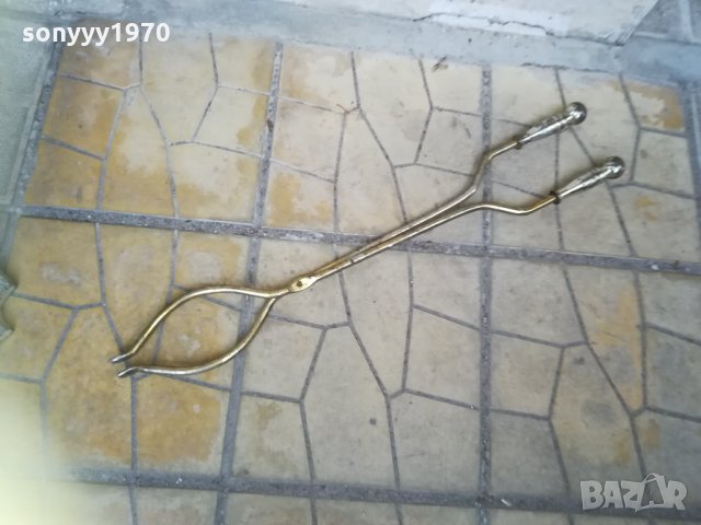 златни ретро щипки 70см 3103210931, снимка 2 - Колекции - 32367347