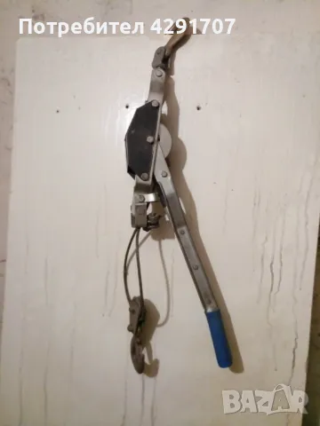 Ръчна лебедка за смяна на двигатели, скоростни кутии и тн., снимка 1